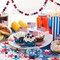 112PCS Patriotic Silicone Focal Beads - Patriotic Beads for Pens